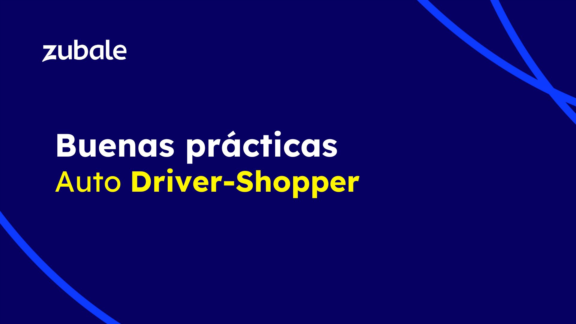  cl buenas pr cticas auto driver shopper zubale